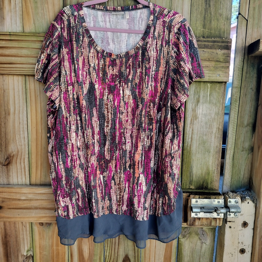 Multicolor Women's Top - Picture 2 of 3